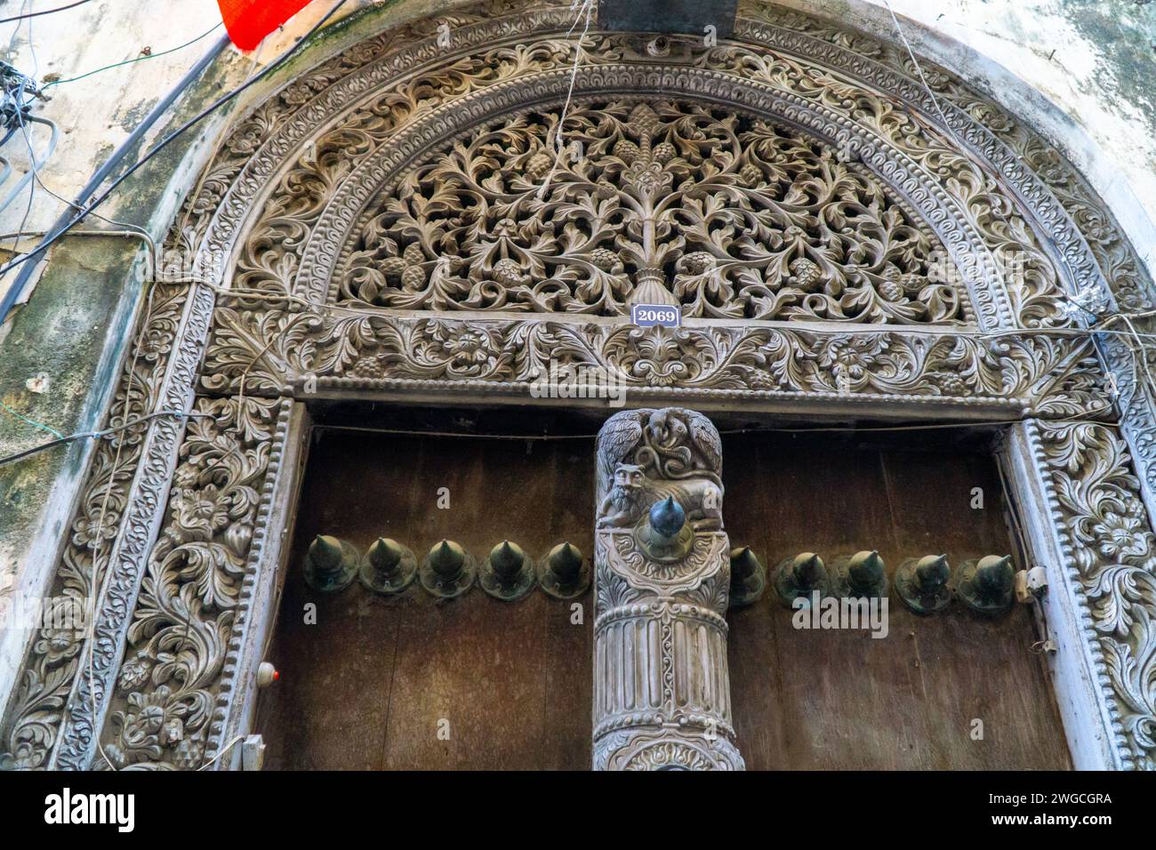 Doors of Zanzibar Stock Photo
