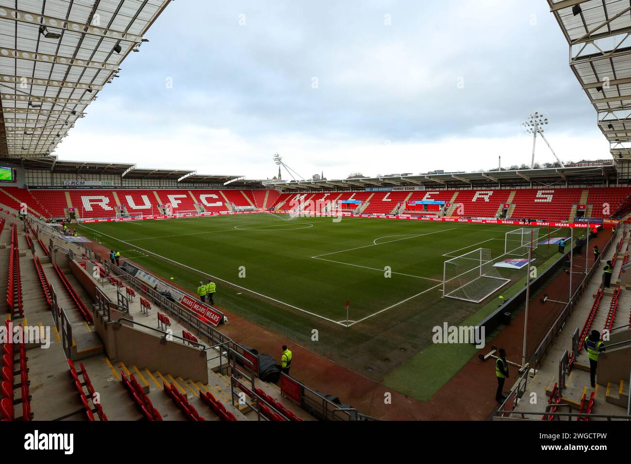 AESSEAL New York Stadium, Rotherham, England - 3rd February 2024 A ...