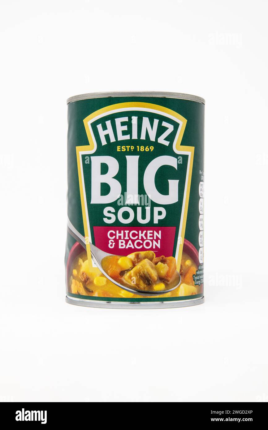 Heinz Chicken and Bacon Big Soup Stock Photo Alamy