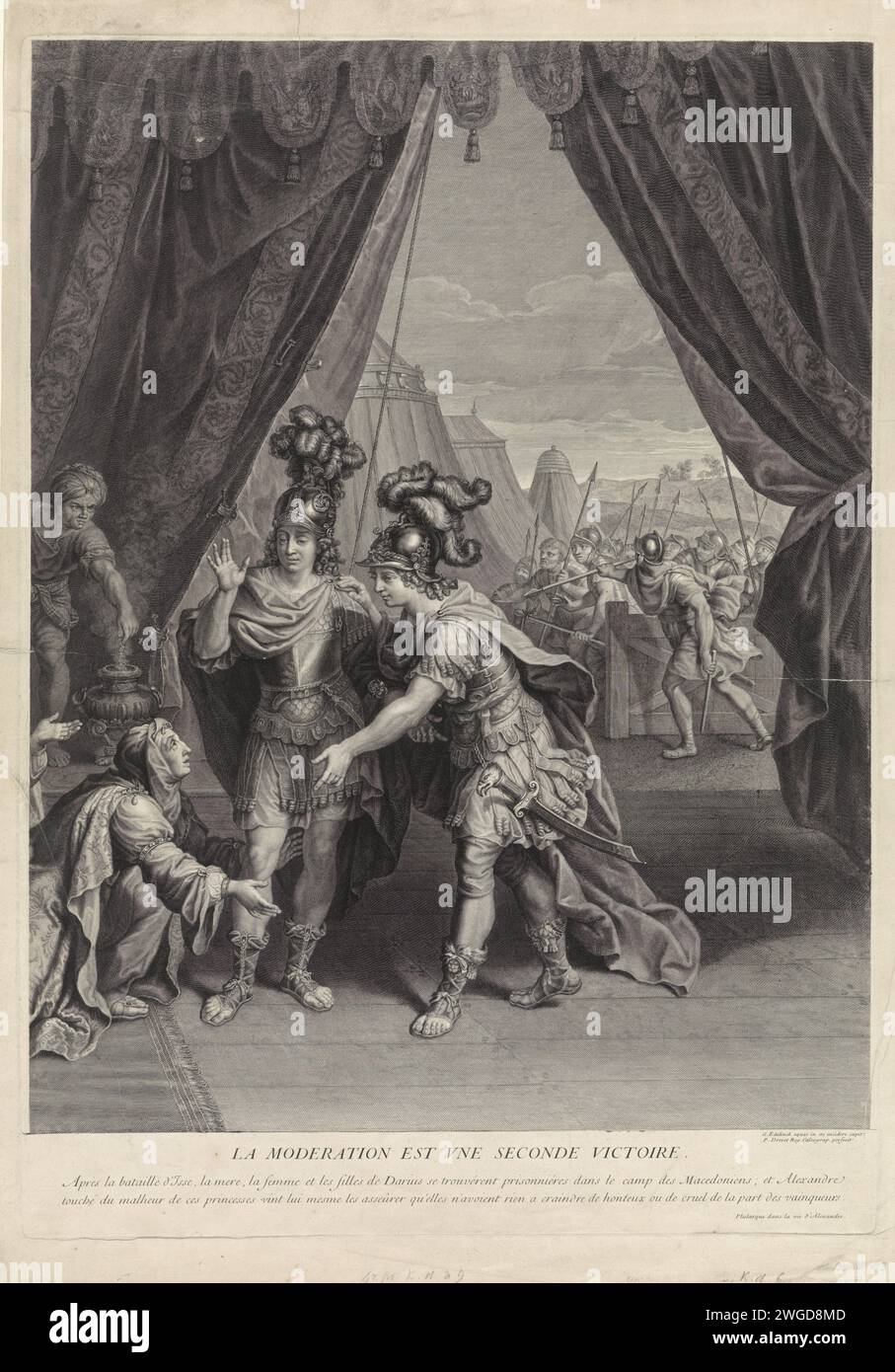 Alexander the Great with the Van Darius family, 1666 - 1707 print Judge ...