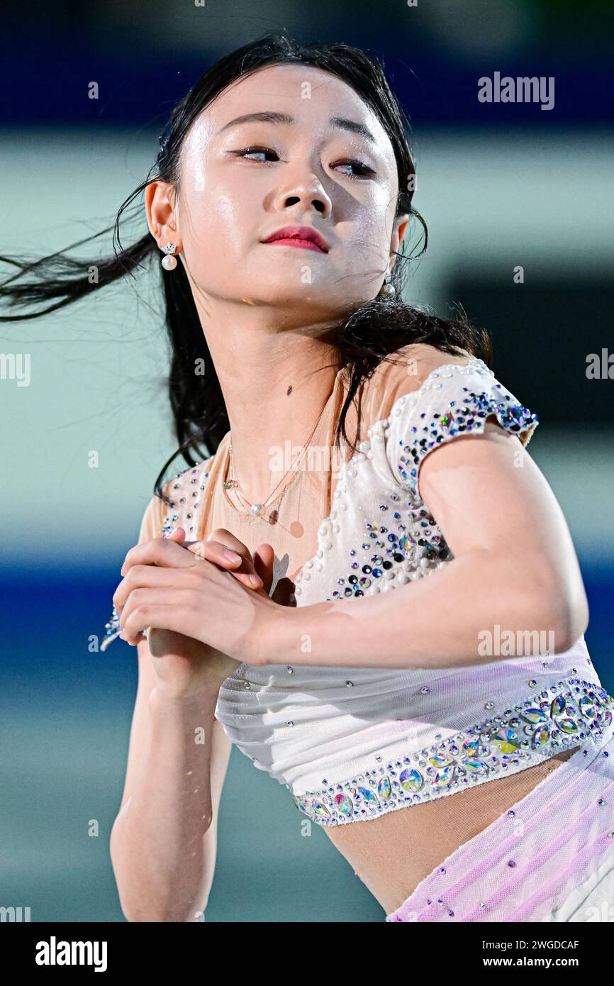Chaeyeon KIM (KOR), during Exhibition Gala, at the ISU Four Continents