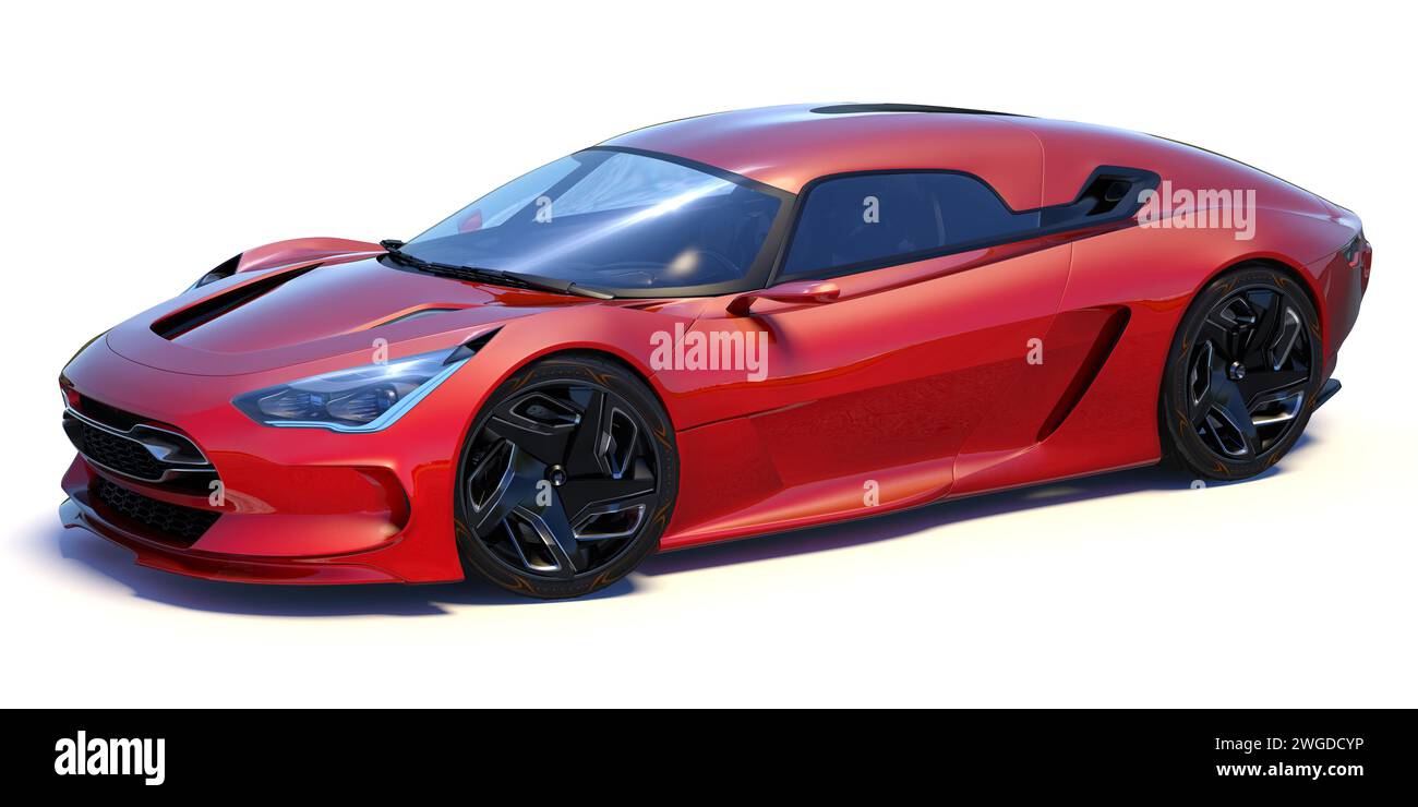 Spoiler rendering Cut Out Stock Images & Pictures - Alamy