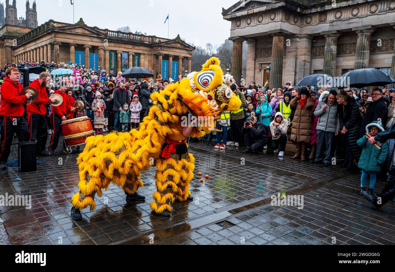 Edinburgh Chinese New Year Festival at the Mound featuring special