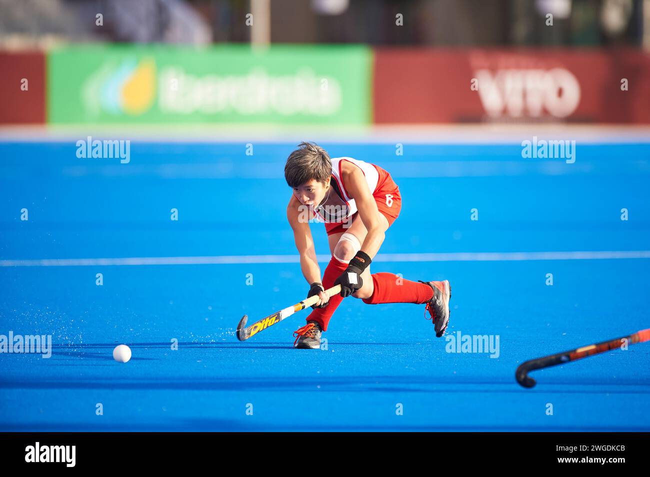Elise Michaela Vu Wong from Canada Team in action during the FIH Hockey
