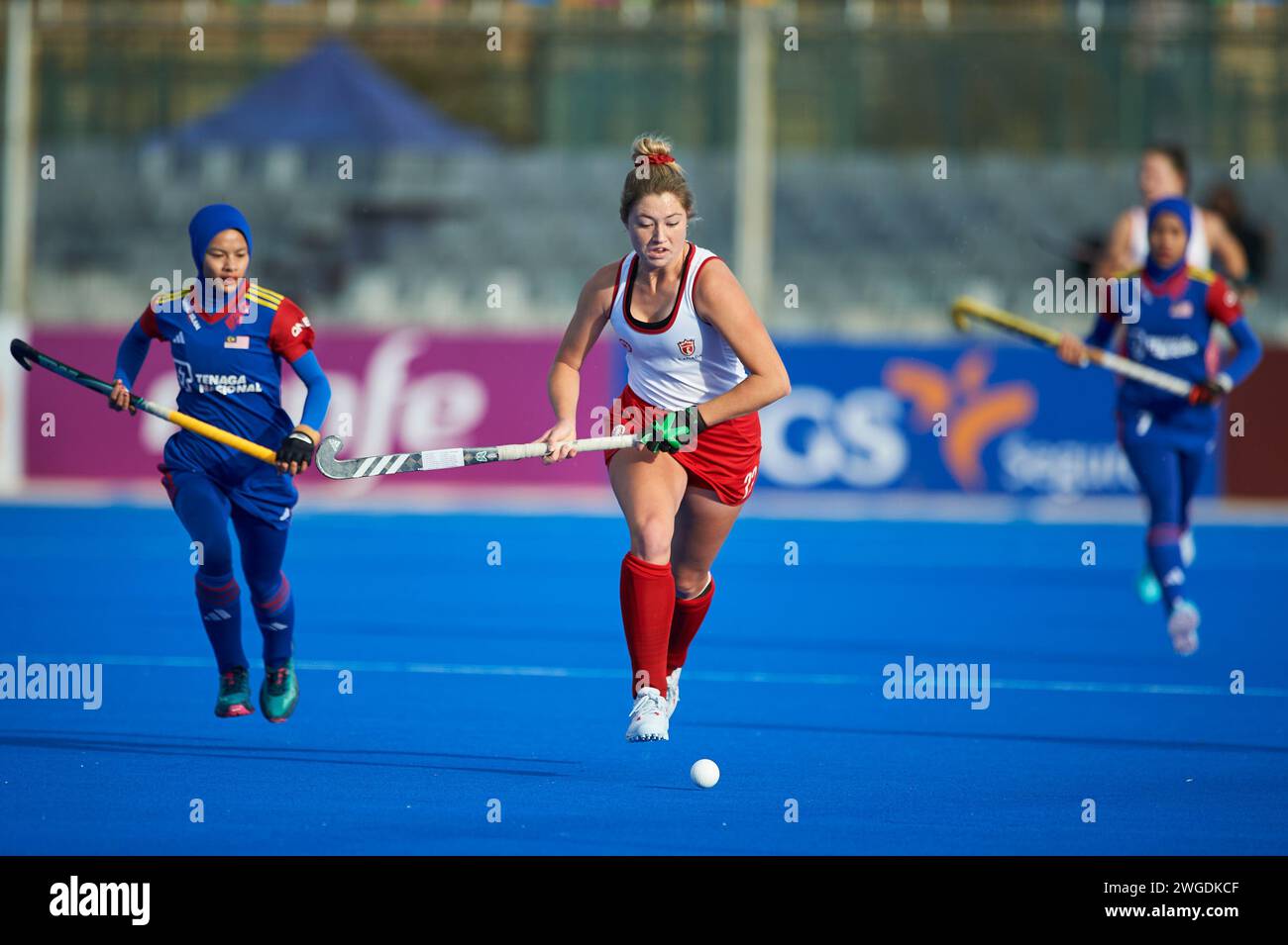 Danielle Husar from Canada Team in action during the FIH Hockey Olympic