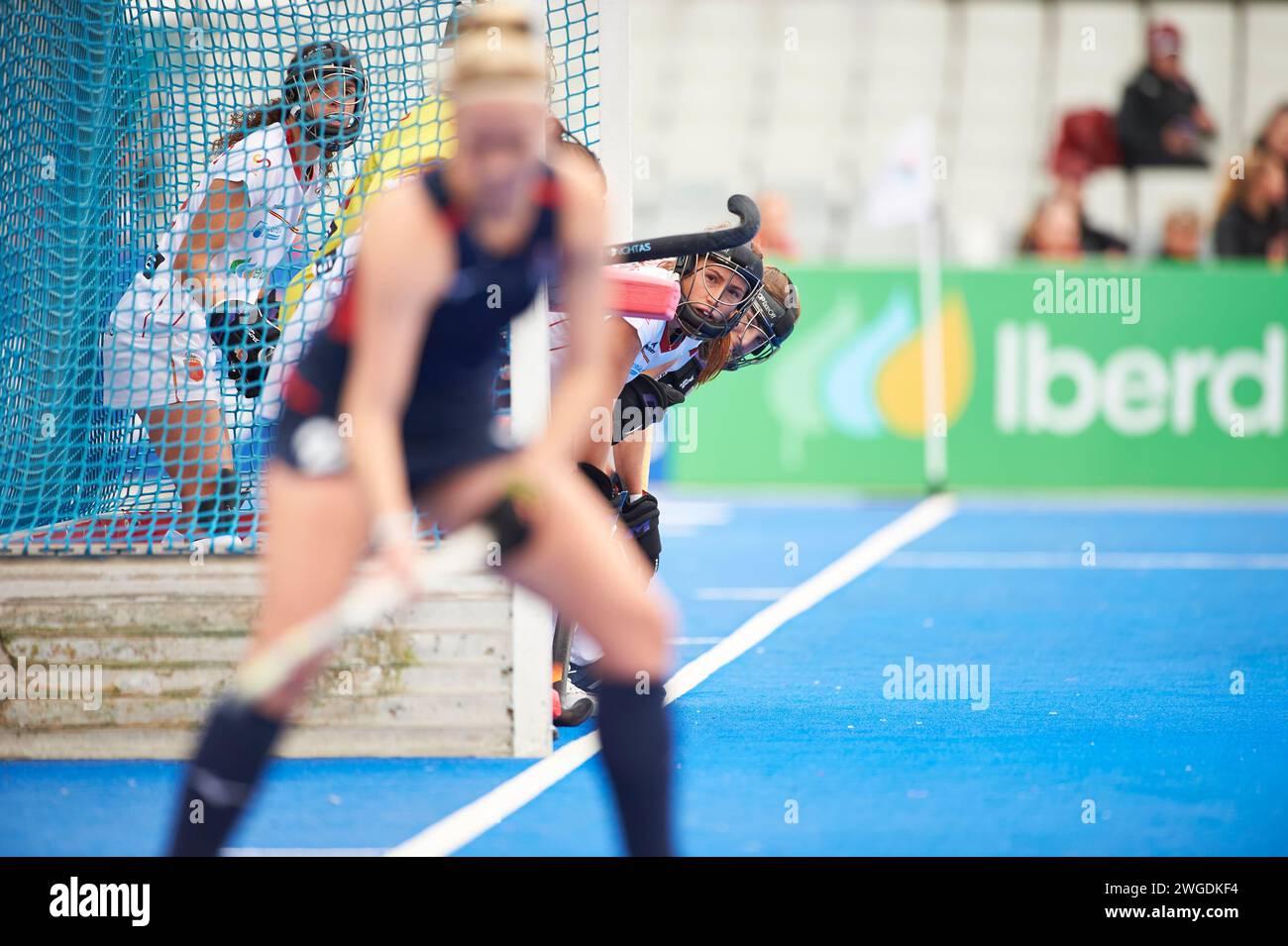 Begona Garcia Grau from Spain Team in action during the FIH Hockey