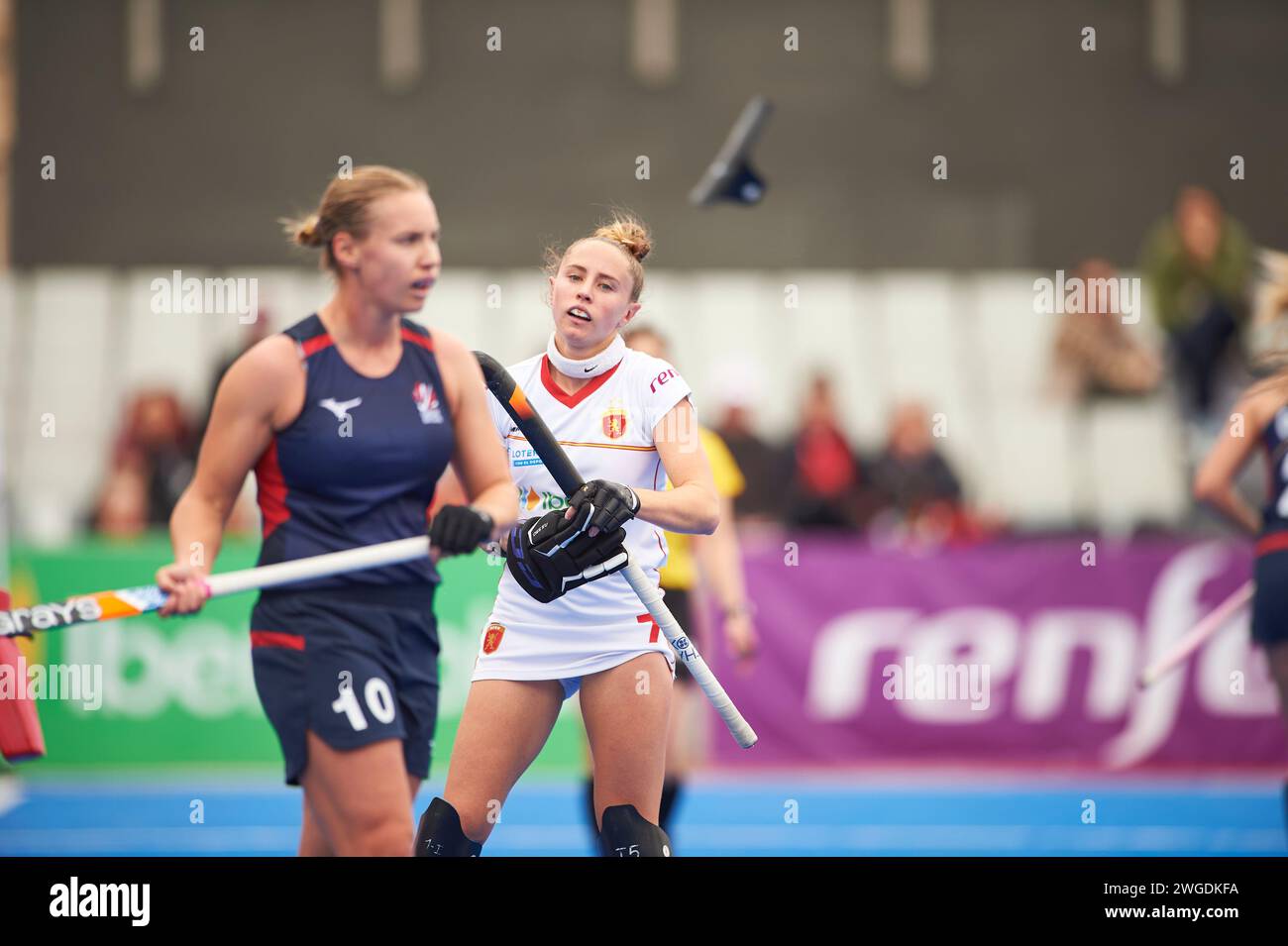Julia Strappato Garreta from Spain Team in action during the FIH Hockey
