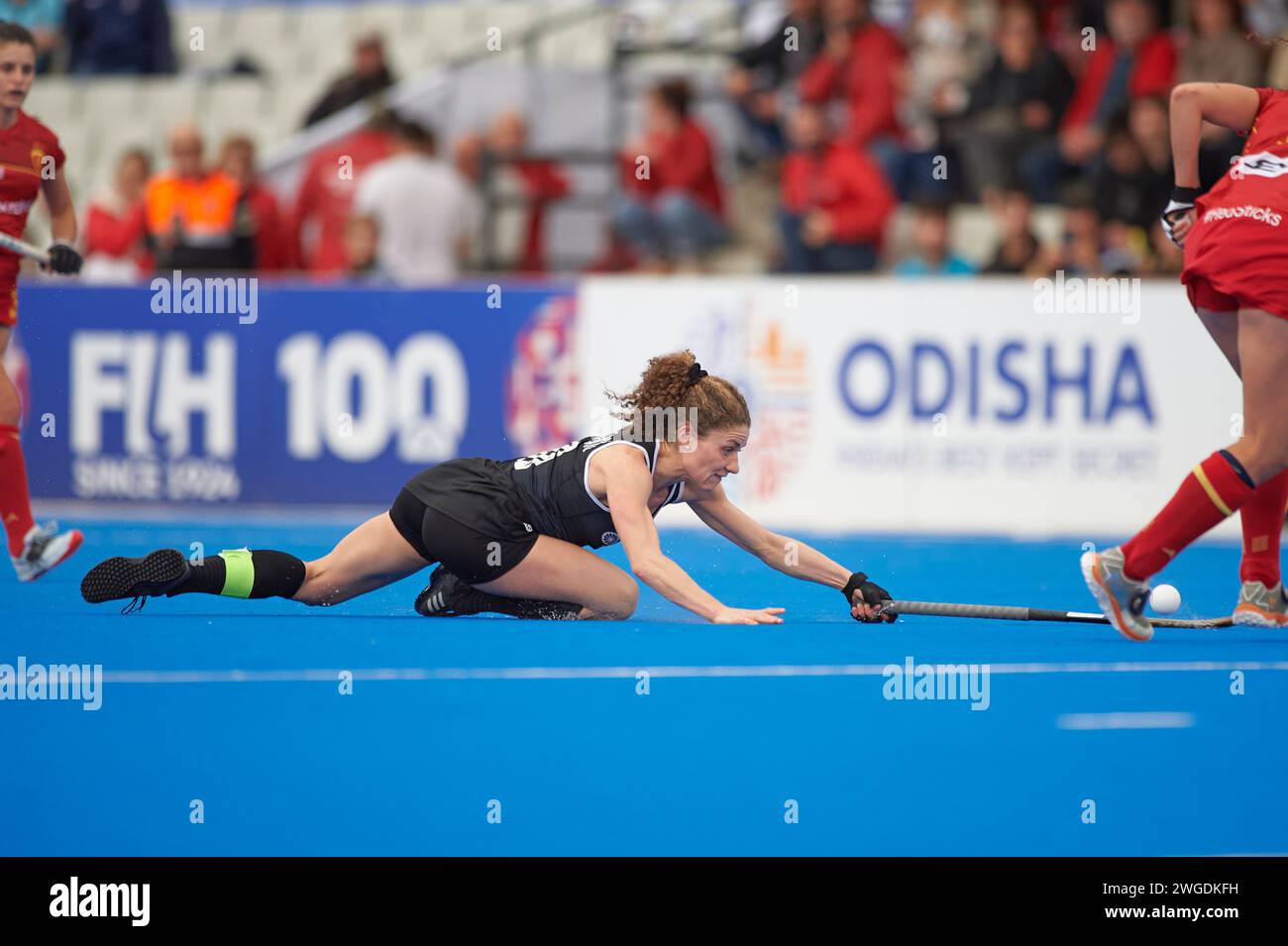 Natalie Joy Sourisseau from Canada Team in action during the FIH Hockey