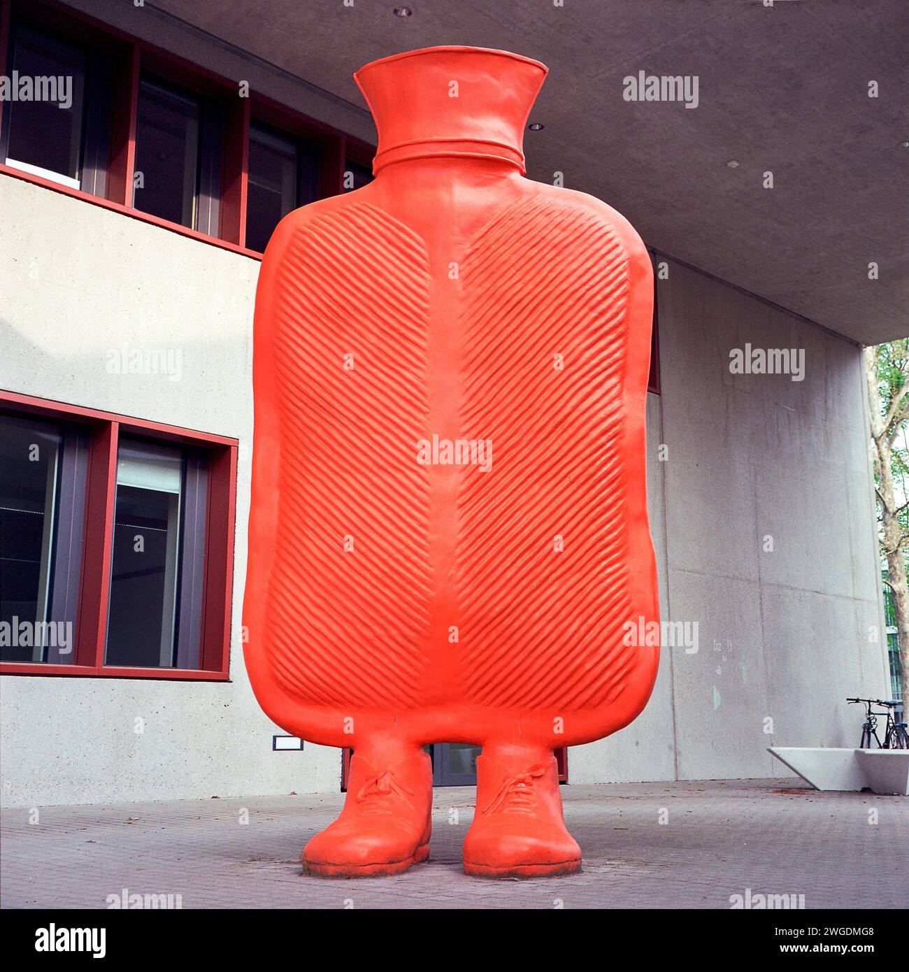 Erwin Wurm - Big Mutter - KIT Campus Süd, Karlsruhe Stock Photo