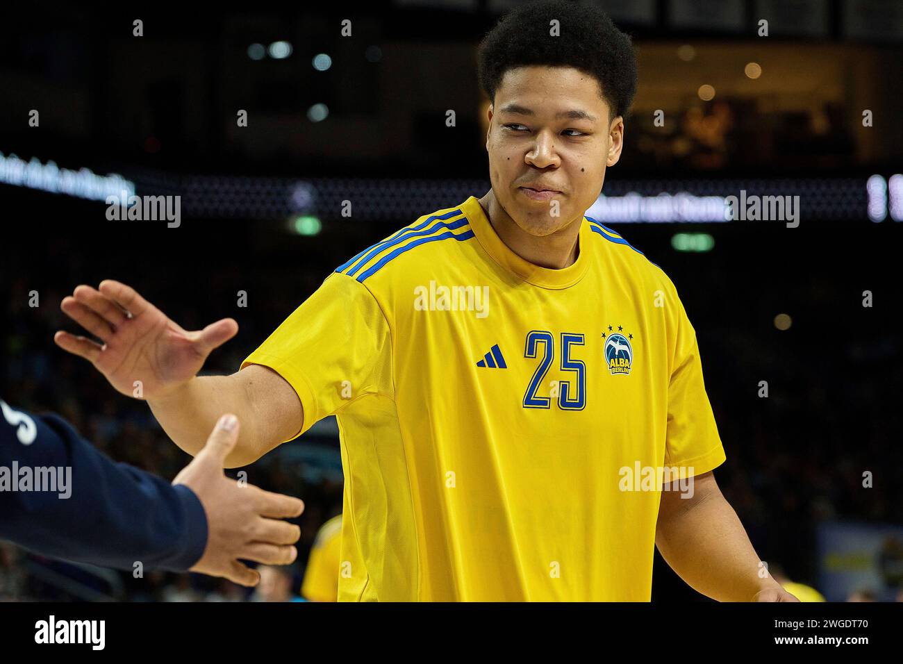 Berlin, Deutschland. 04th Feb, 2024. Elias Rapieque (Alba Berlin, 25