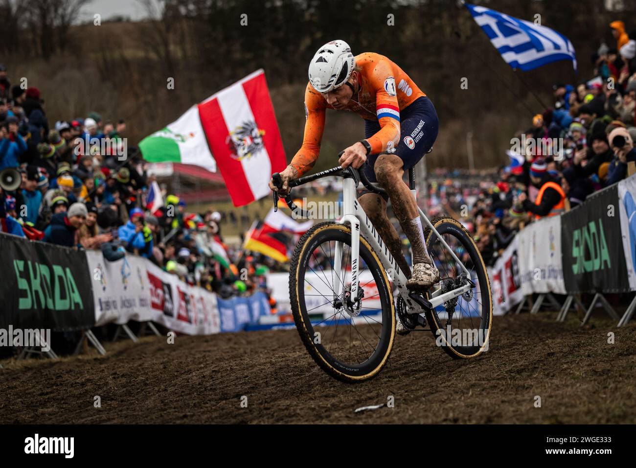 Men Elite Race During The UCI Cyclo-cross World Championships In Tabor ...