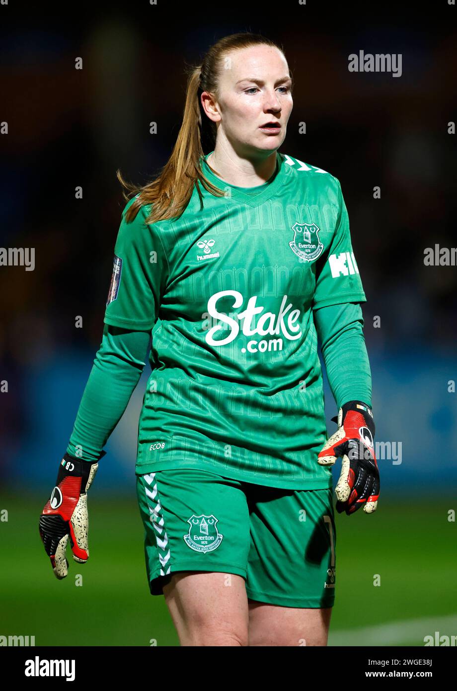 Everton goalkeeper Courtney Brosnan during the Barclays Women's Super