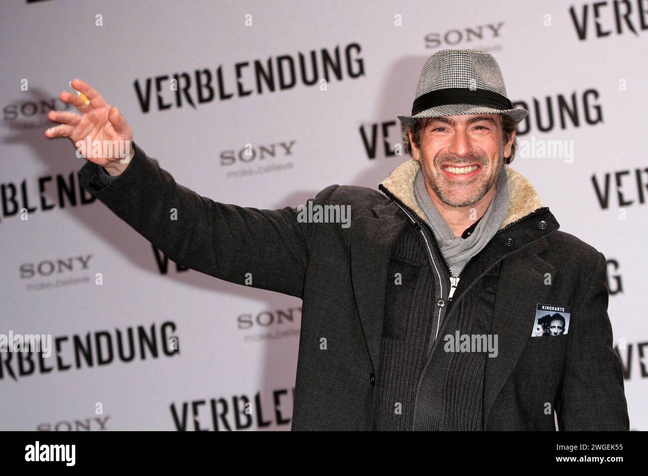 Gedeon Burkhard German Premiere of The Girl with the Dragon Tattoo German Title: Verblendung at the Sony Center, Berlin, Germany on 5.01.2012 Copyright: xJamesxColdreyx Stock Photo