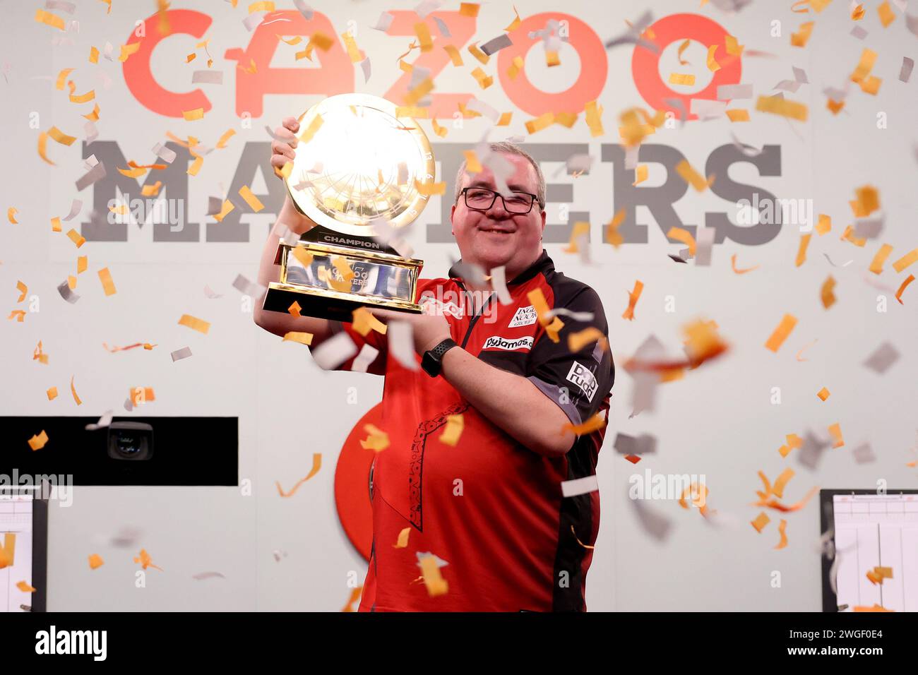 Marshall Arena, Milton Keynes, UK. 4th Feb, 2024. 2024 PDC Cazoo Darts