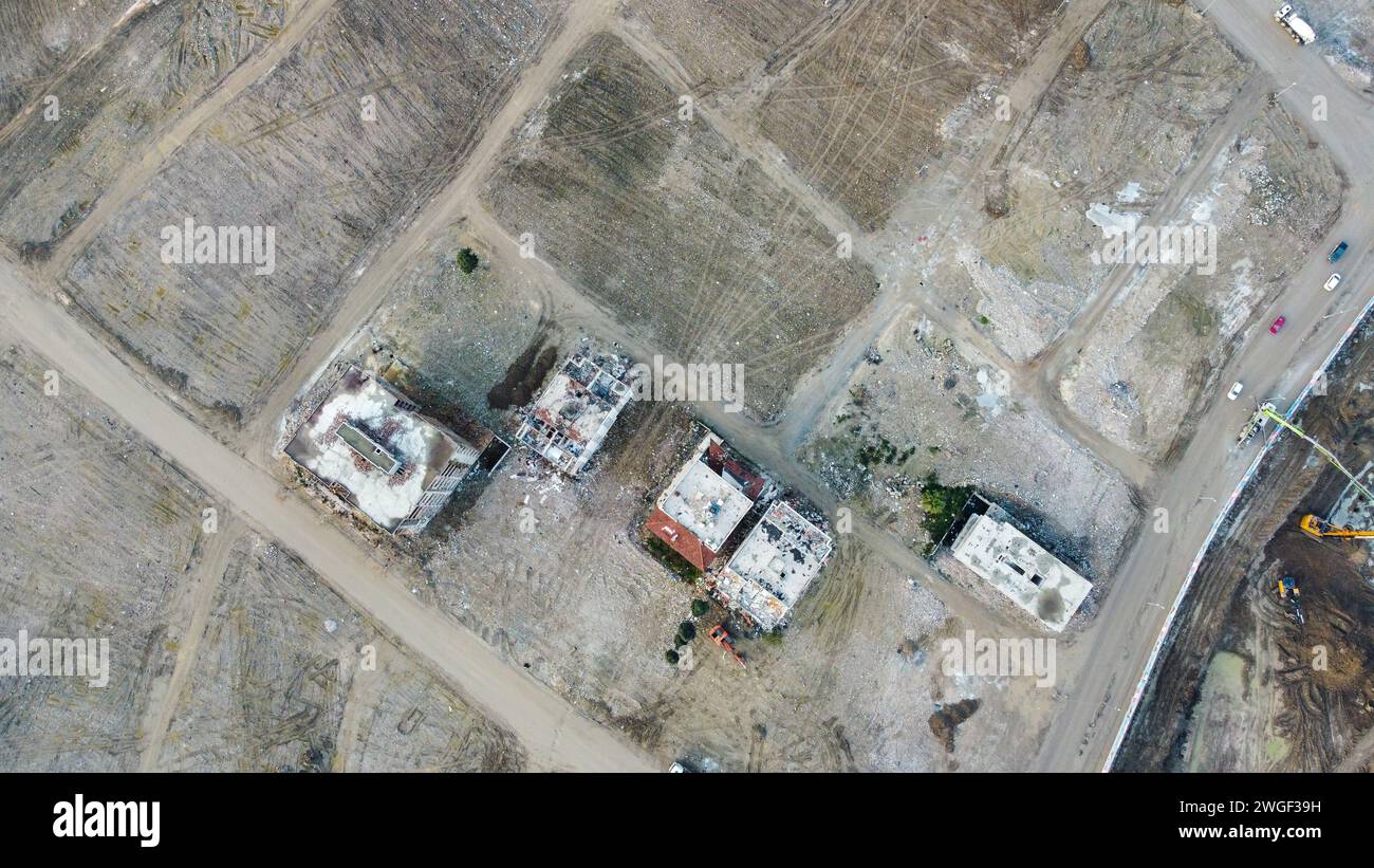 Hatay, Turkey. 04th Feb, 2024. (EDITORS NOTE: Photo Taken With Drone ...