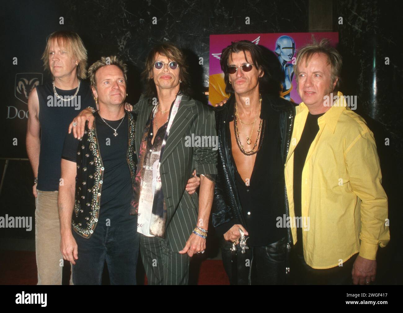 1991 Aerosmith John Barrett/PHOTOlink Stock Photo