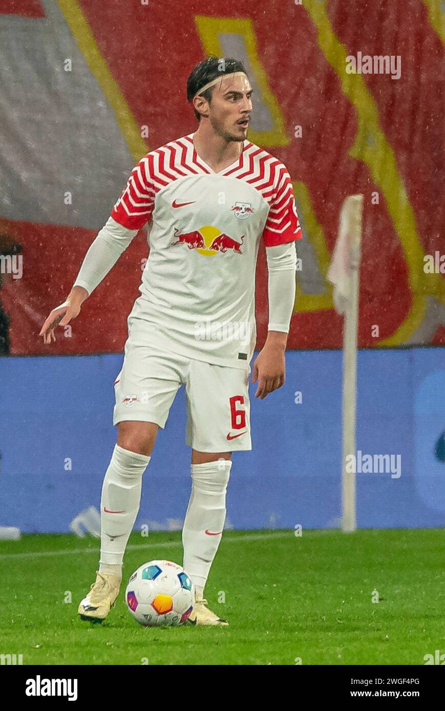  Leipzig, Deutschland 04. Februar 2024: 1.BL - 2023/2024 - RB Leipzig vs Bildidee 