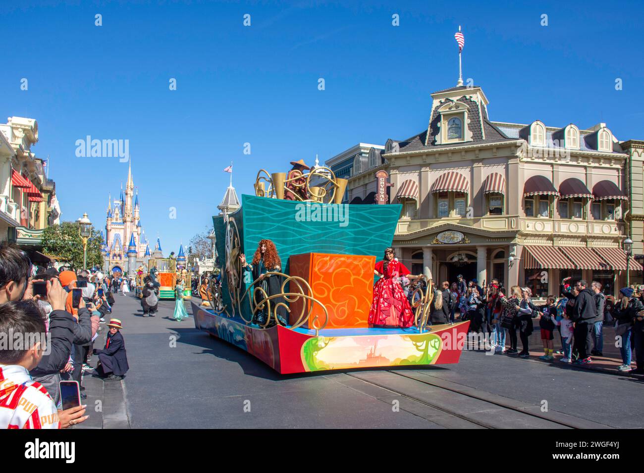 Disney Fantasy Parade, Main Street, U.S.A, Magic Kingdom, Walt Disney ...