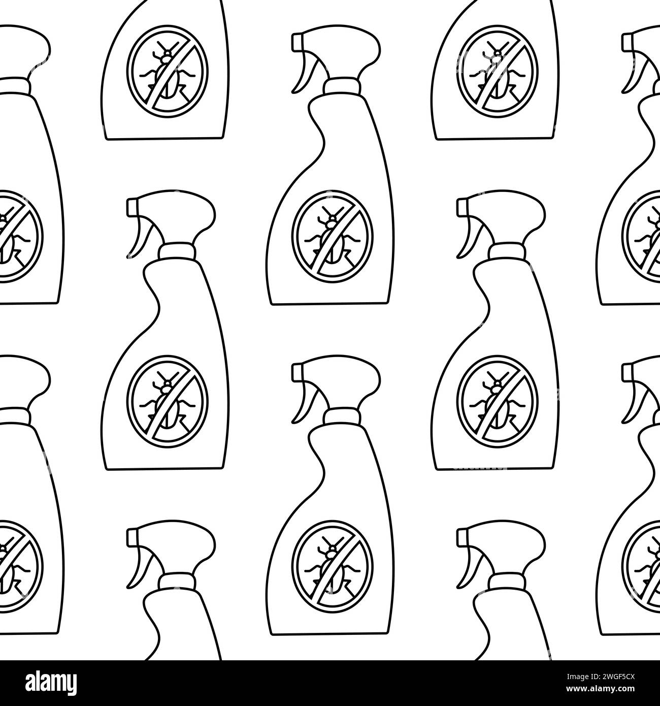 insect repellent garden care aerosol spray pests pattern background