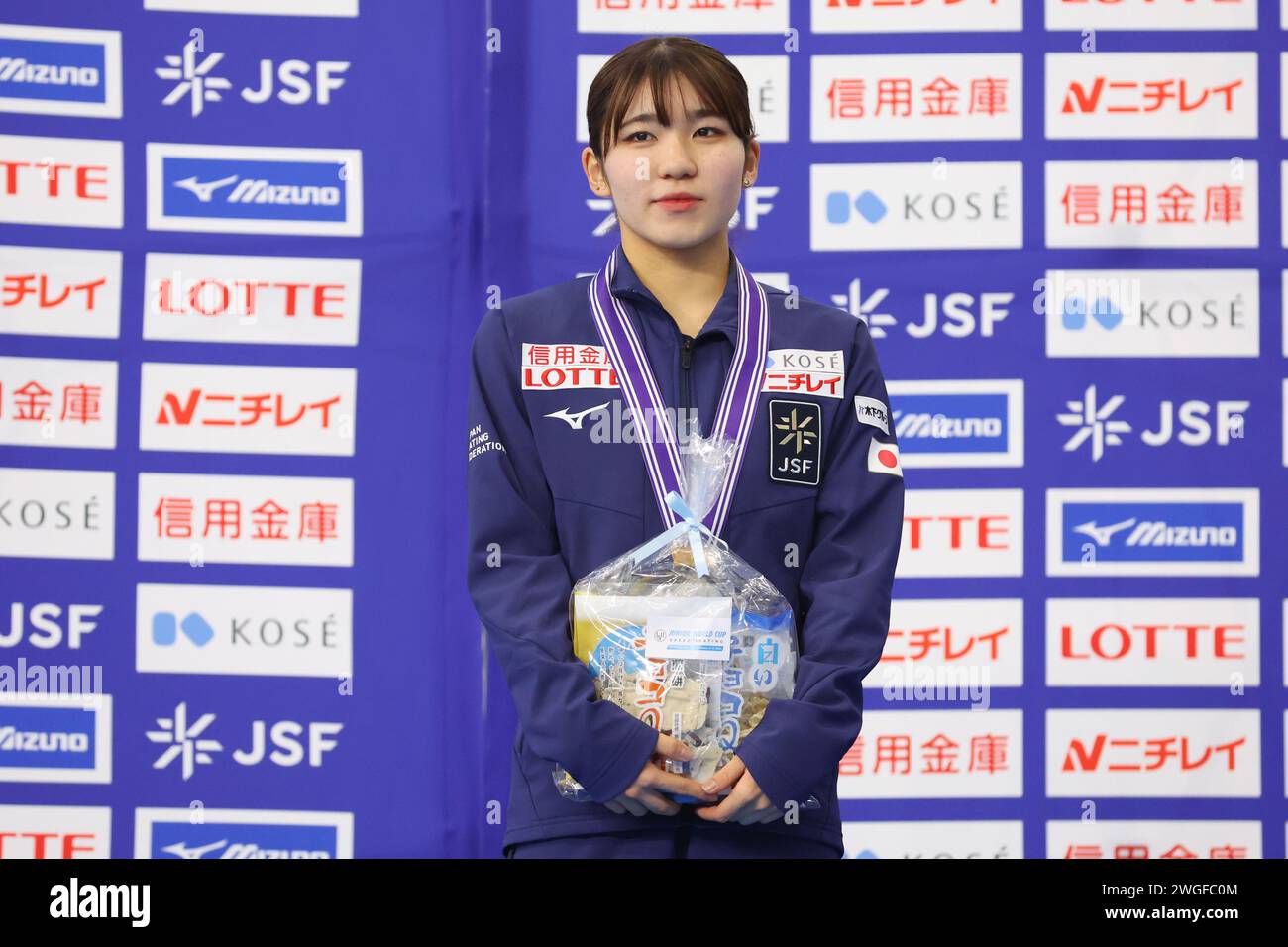 Aomori, Japan. 3rd Feb, 2024. Hana Noake (JPN) Speed Skating ISU