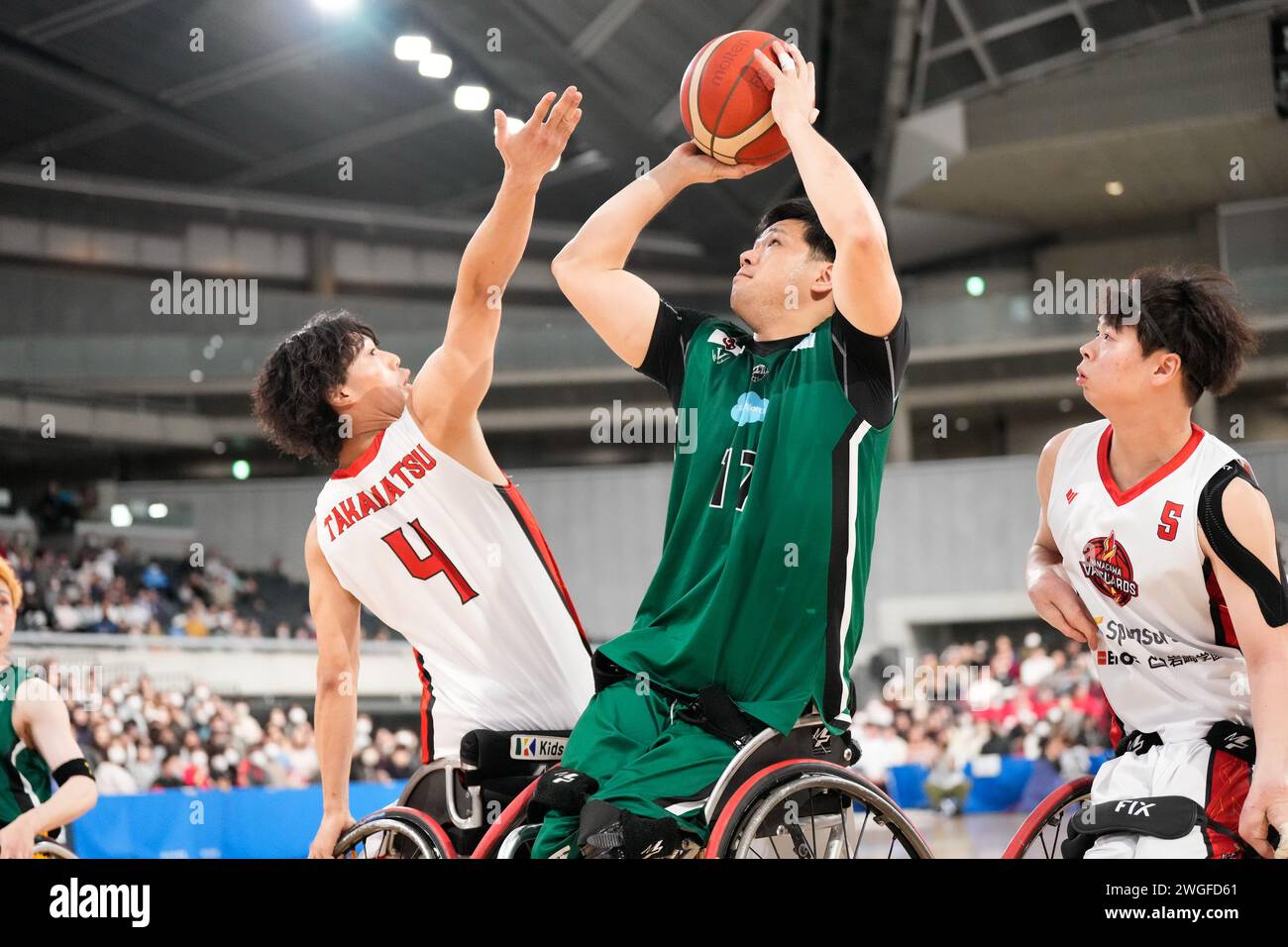 Hideo Mikazuki (Lions), FEBRUARY 4, 2024 Wheelchair Basketball