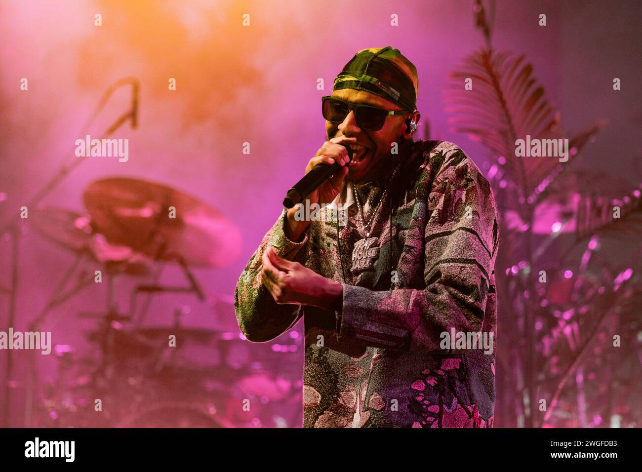 Italy 4 February 2024 Masego Micah Davis JamaicanAmerican musician