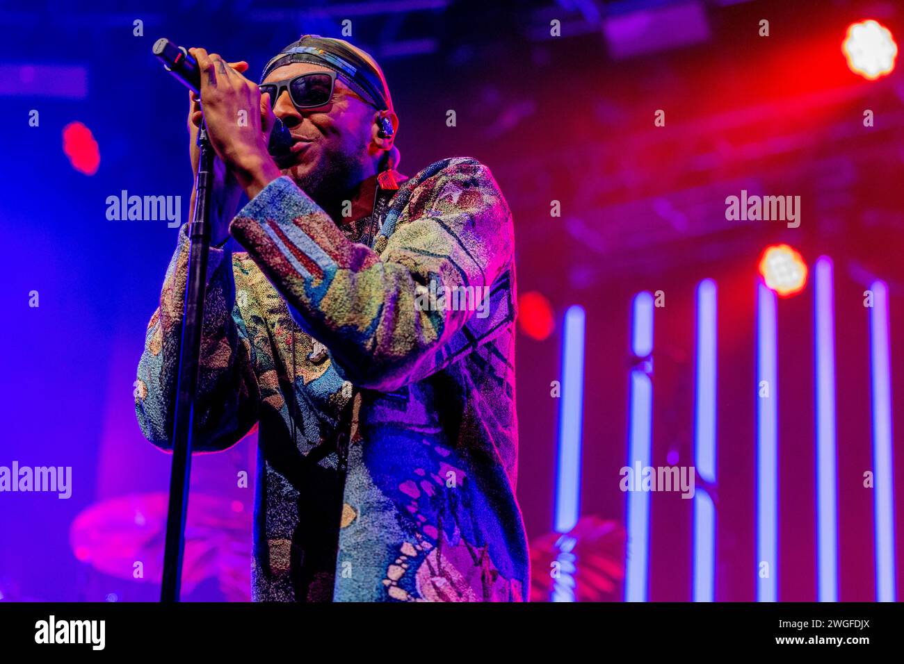 Italy 4 February 2024 Masego Micah Davis JamaicanAmerican musician