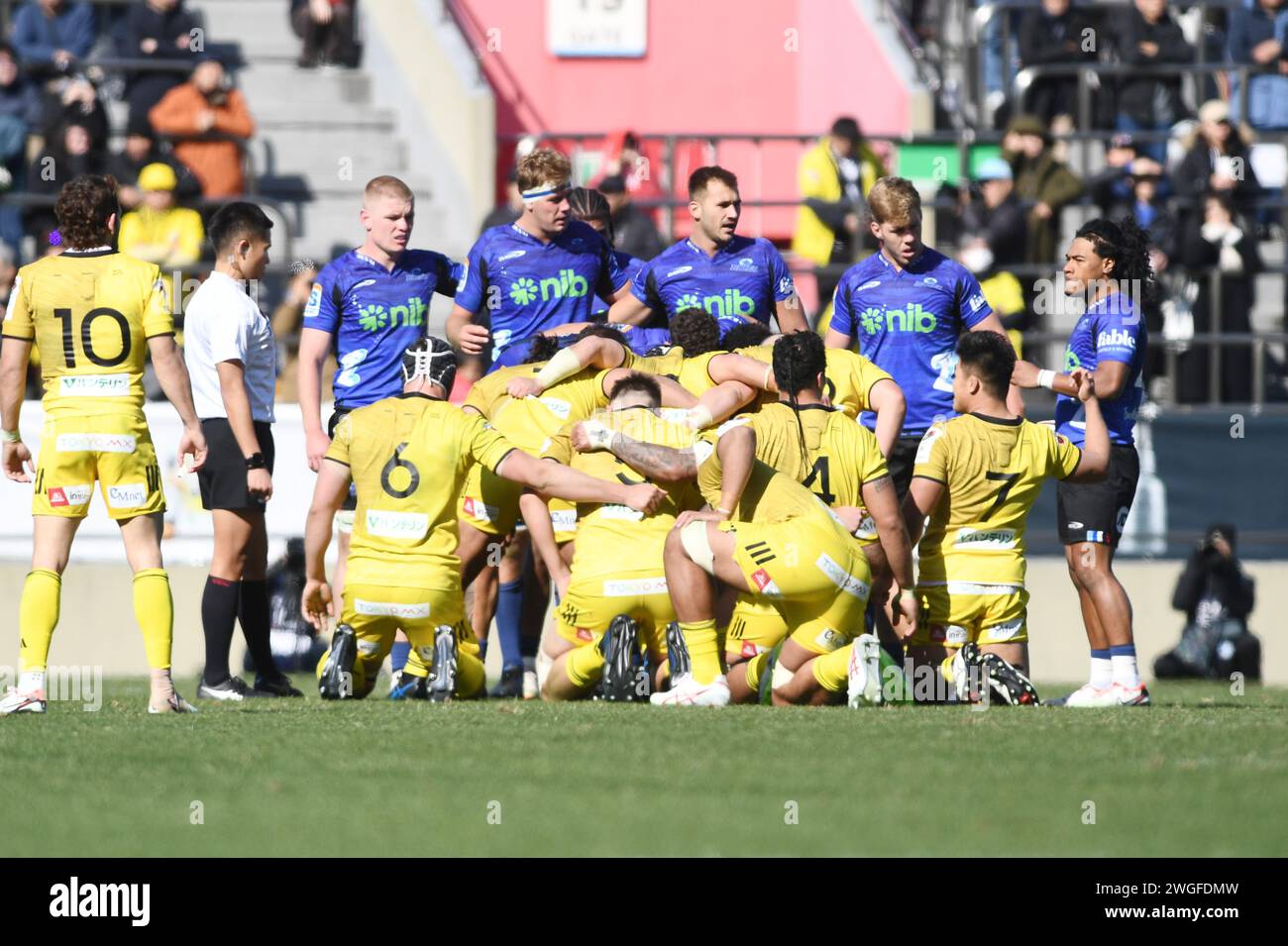 Tokyo, Japan. 3rd Feb, 2024. General View Rugby THE CROSSBORDER