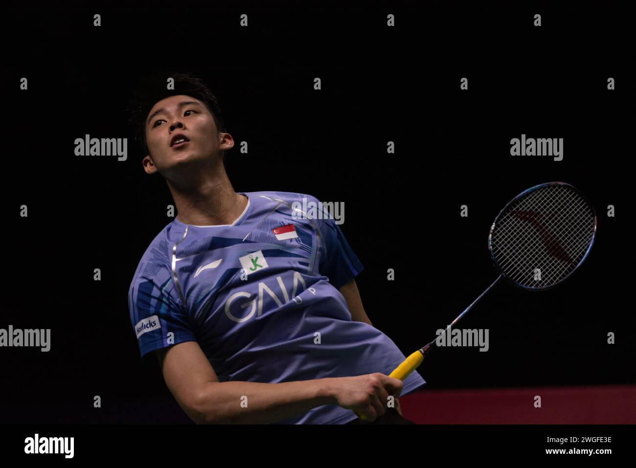 Bangkok, Thailand. 04th Feb, 2024. LOH Kean Yew of Singapore, competes ...
