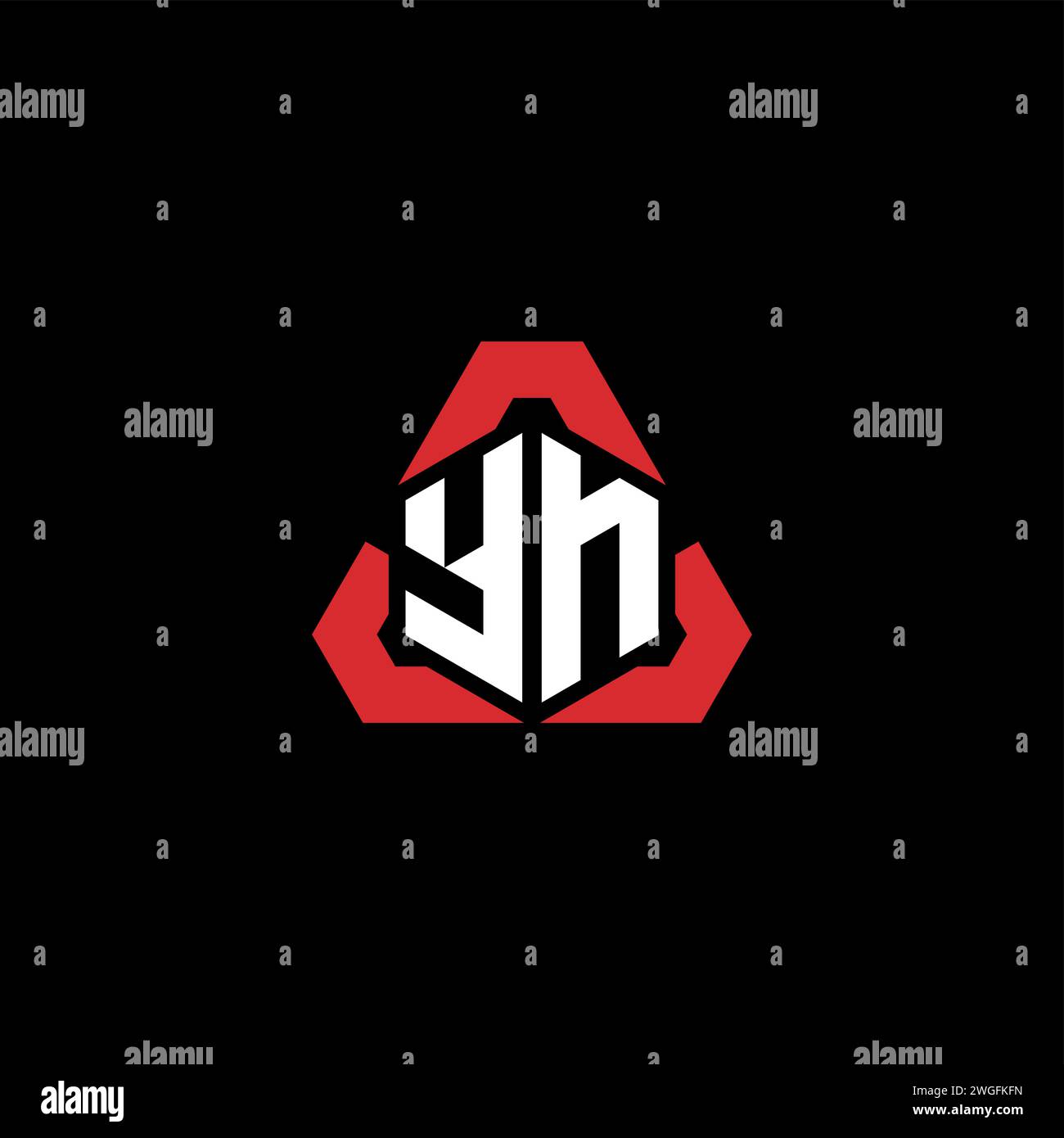 Yn gaming logo Stock Vector Images - Alamy