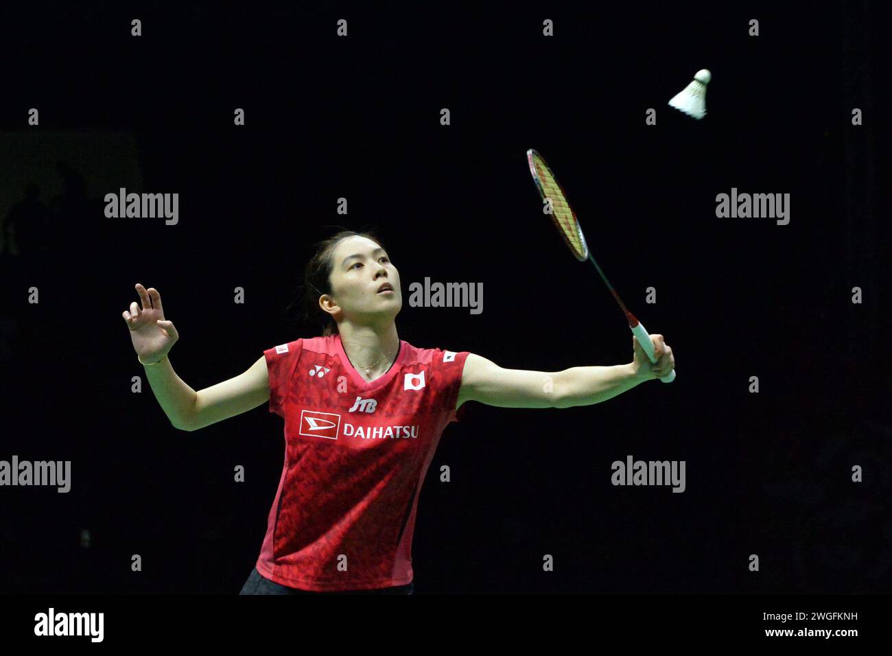 Bangkok, Thailand. 4th Feb, 2024. Ohori Aya of Japan returns a shot to