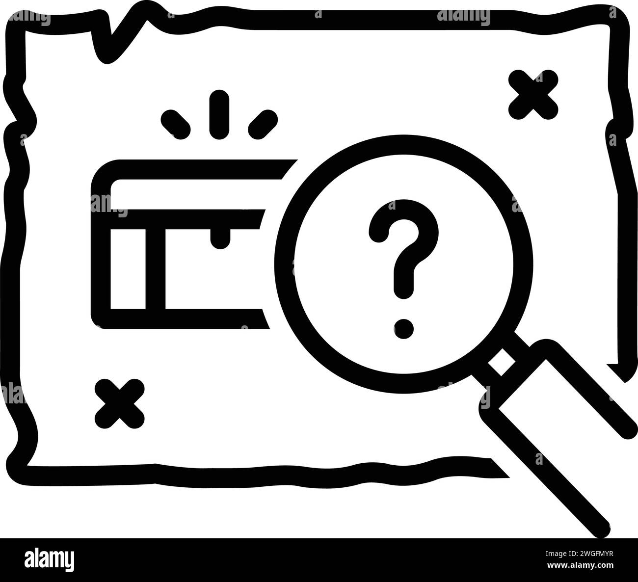 Icon for quest,find Stock Vector Image & Art - Alamy