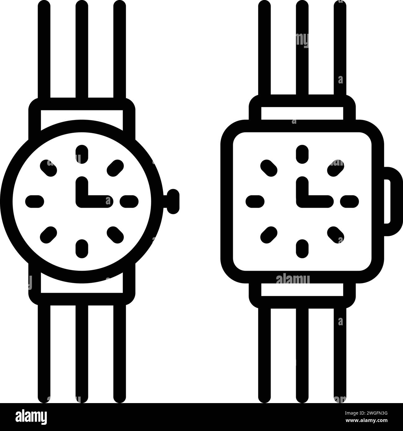 Icon for watches,wrist watch Stock Vector Image & Art Alamy