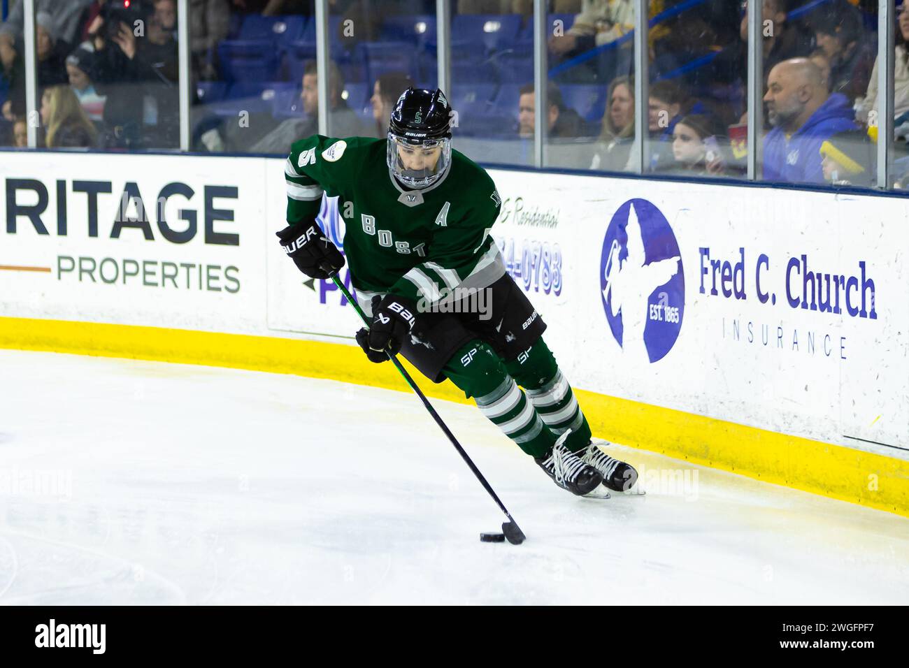 Tsongas Center. 4th Feb, 2024. Massachusetts, USA; Boston defender ...