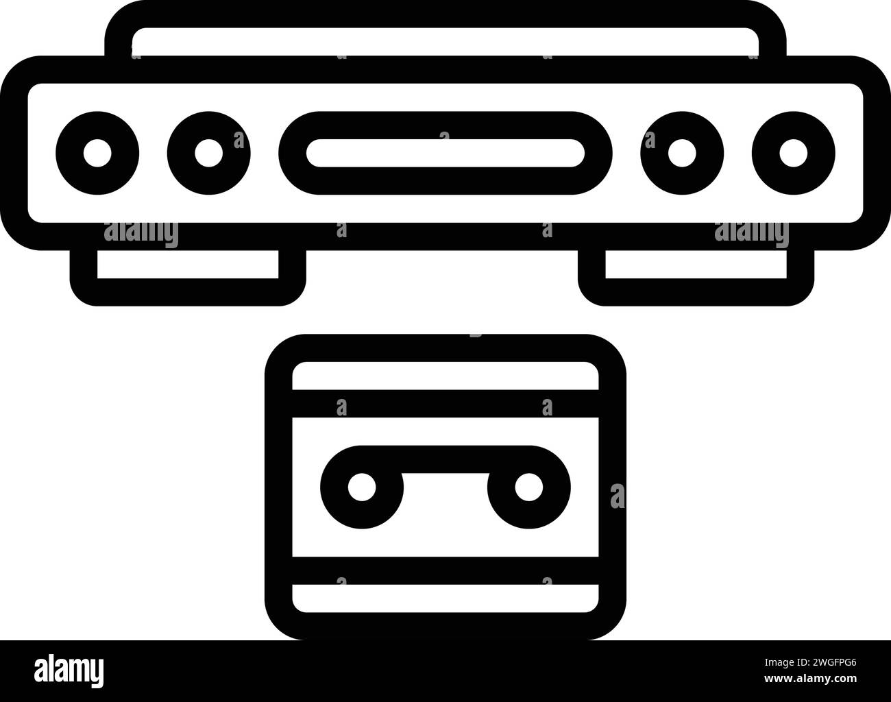 vcr-player-black-and-white-stock-photos-images-alamy