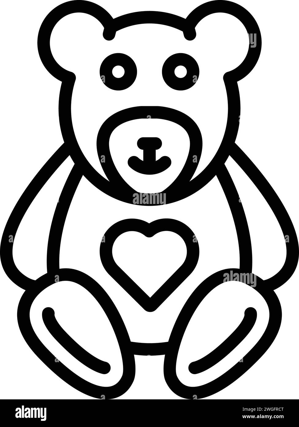 Icon for teddy, bear Stock Vector Image & Art - Alamy