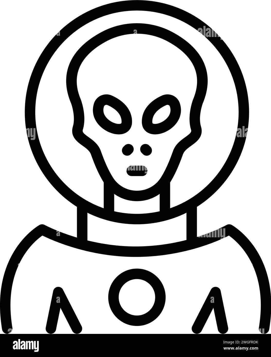 Icon for alien,monster Stock Vector Image & Art - Alamy