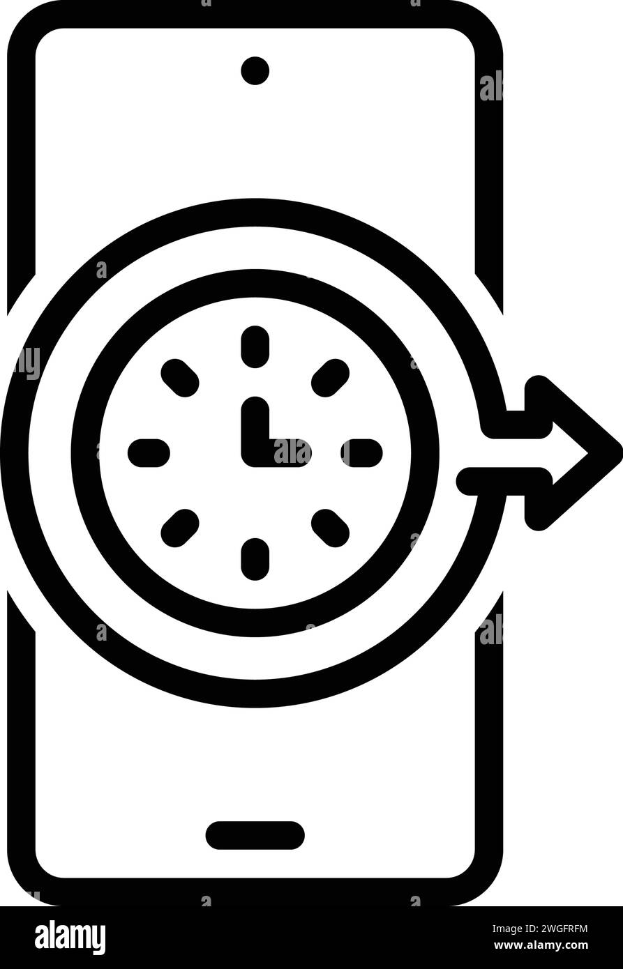 Icon for temporal,timer Stock Vector Image & Art - Alamy