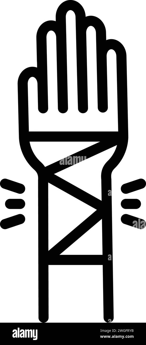 Icon for wrist,carpus Stock Vector Image & Art - Alamy