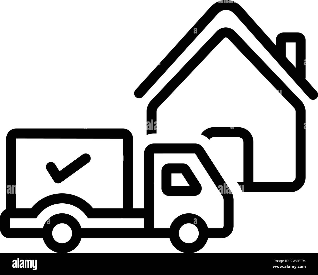 Shipment arrived Black and White Stock Photos & Images - Alamy