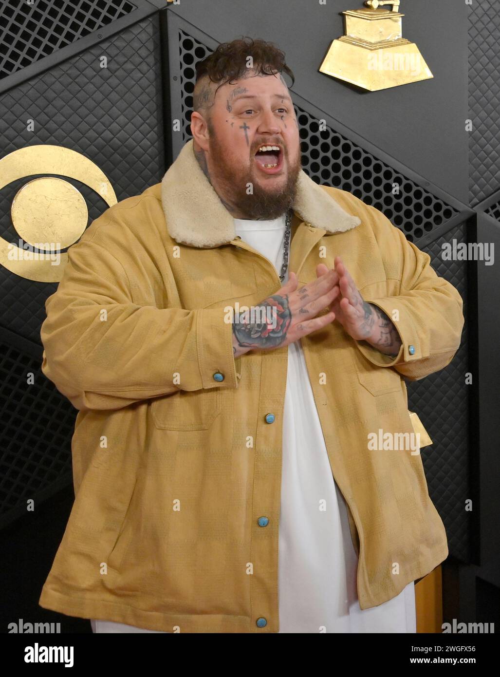 Jelly Roll attends the 66th annual Grammy Awards at the