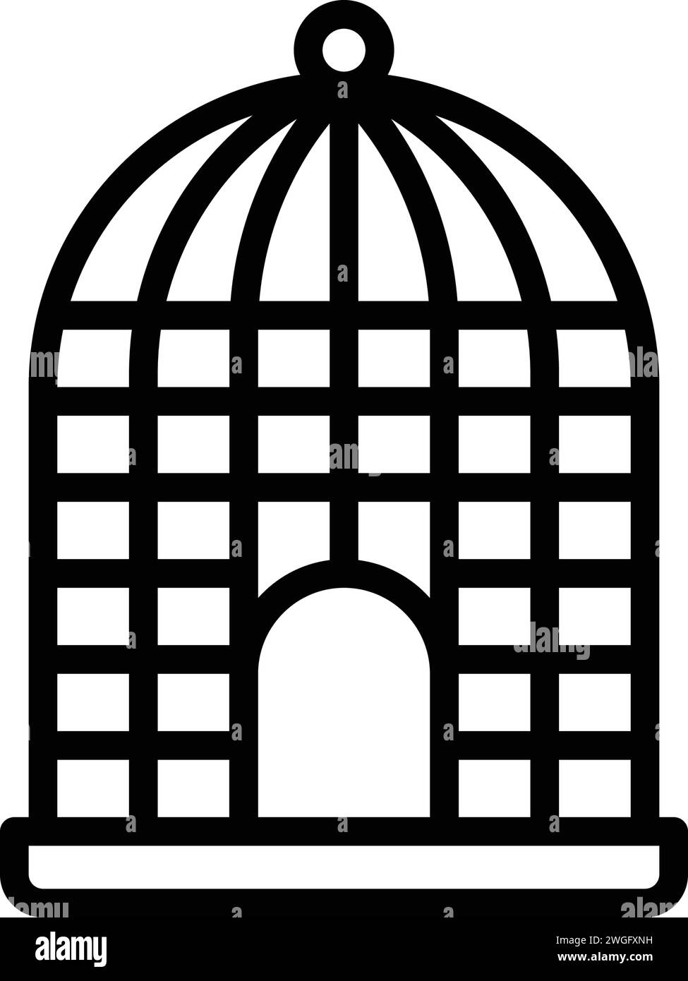 Icon For Cage,birdcage Stock Vector Image & Art - Alamy