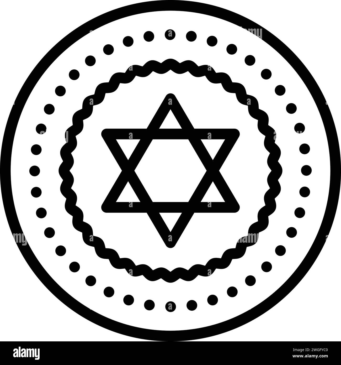 Icon for jews,star Stock Vector Image &amp; Art - Alamy