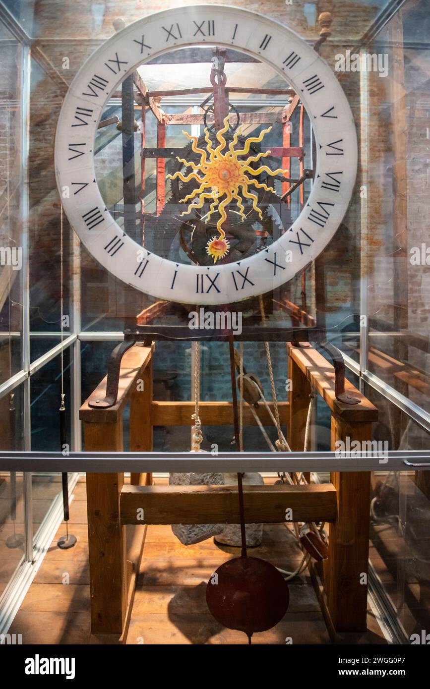 In the Torre dell' orologio Sant Andrea or the Tower of the clock of