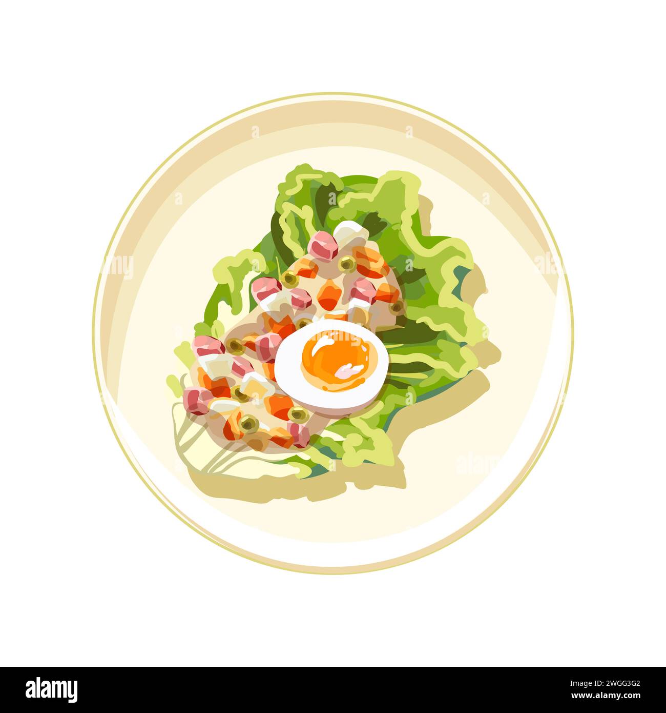 Egg white mixture Stock Vector Images - Alamy