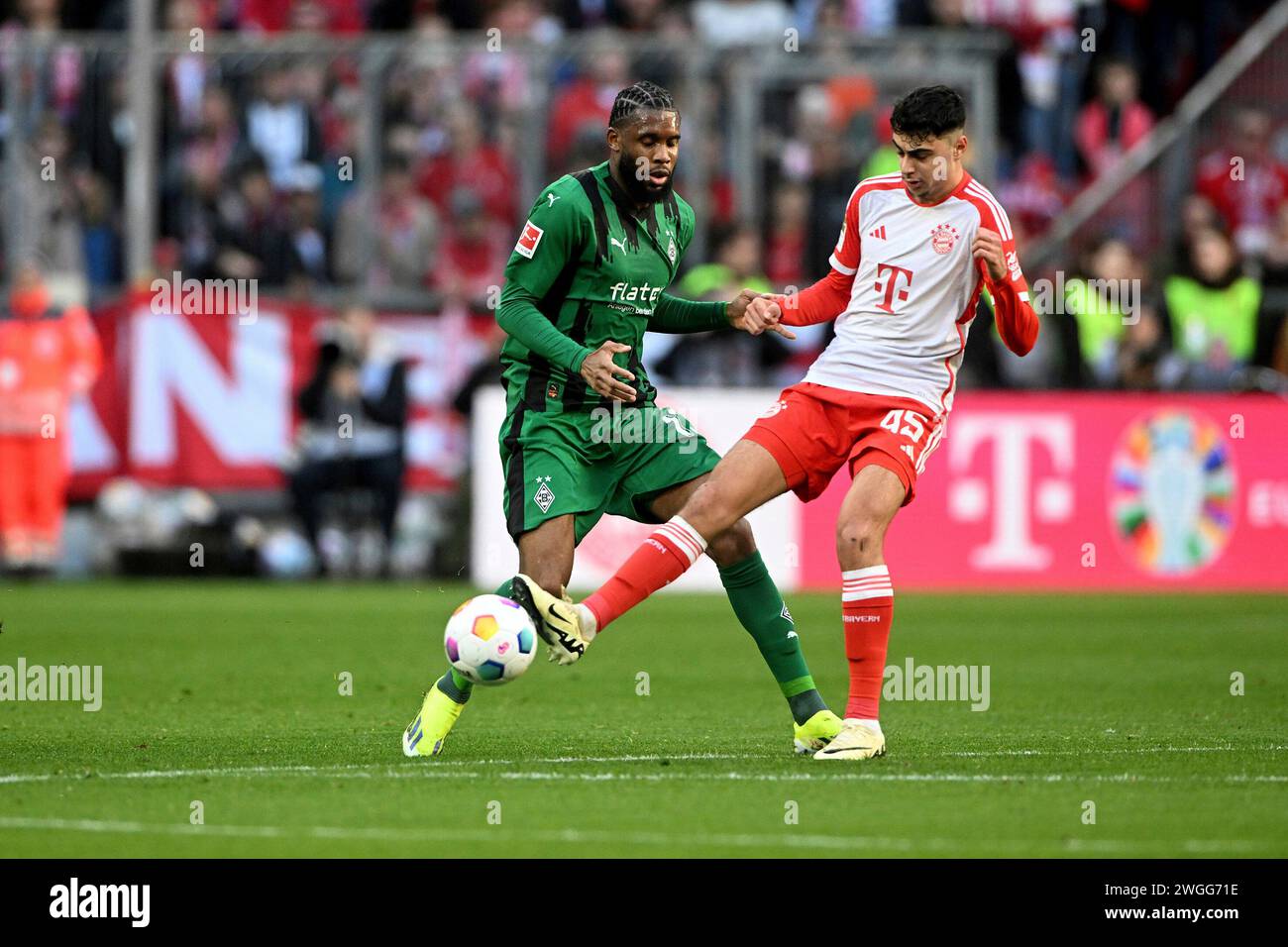 teilnehmer fc bayern münchen gegen borussia mönchengladbach statistiken
