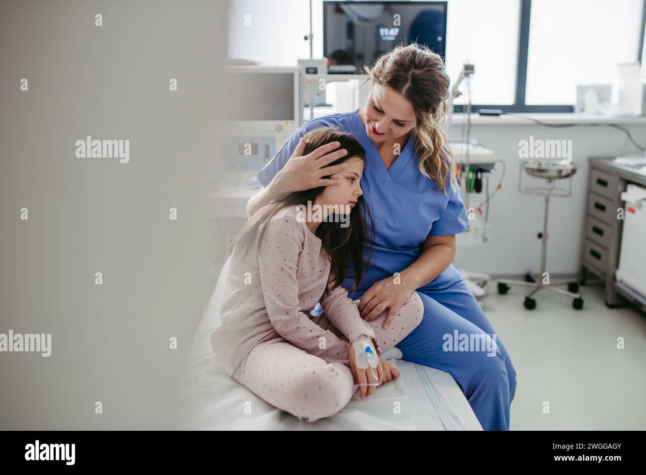 Stressed doctor ward hi-res stock photography and images - Alamy