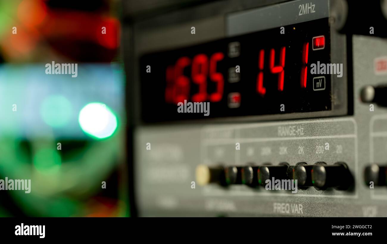 Digital Conductivity Meter Found in water quality analysis and