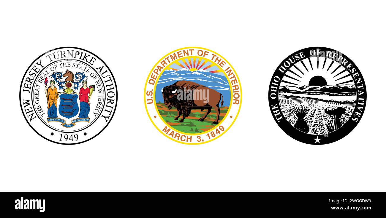 House of representatives seal Stock Vector Images Alamy