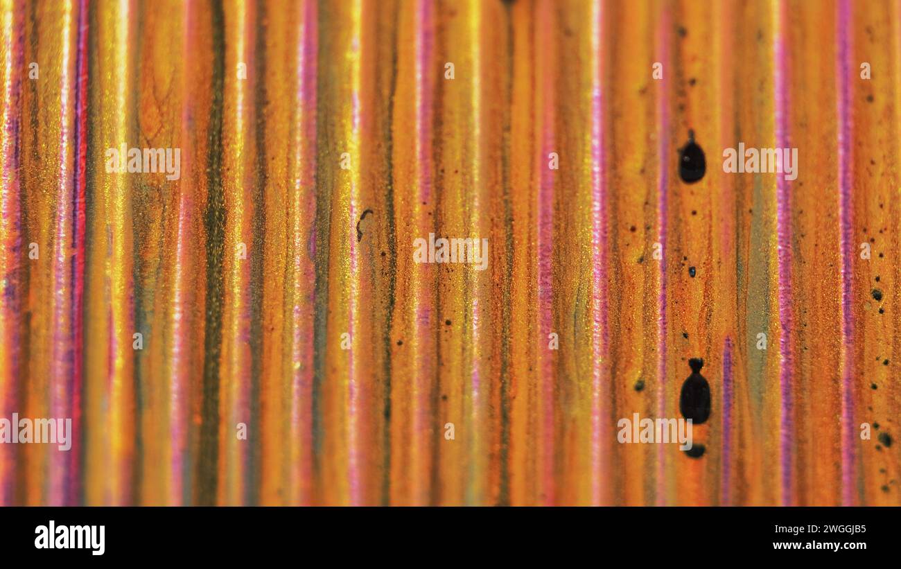 Glitter fluid background ink black gold grooves Stock Photo Alamy